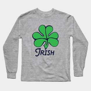 Irish Shamrock Long Sleeve T-Shirt